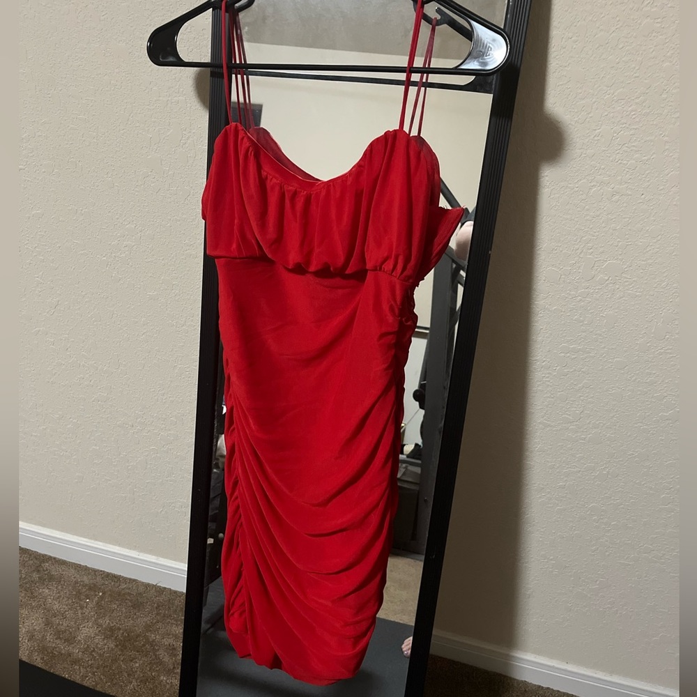 NWT Red Cocktail Mini Dress from Streetwear Society Women’s Size Medium